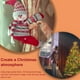 thumbnail image 5 of Monstrate Navidad cortina hebilla Navidad ventana decoración dibujos animados Tieback gancho regalo para sala de estar dormitorio Kits de decoración para fiestas No.03 Monstrate HA008296-03, 5 of 6