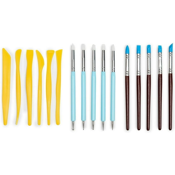 Sculpting Clay Tool Set, Polymer Clay Tools for Crafts (16 Pieces)