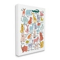 thumbnail image 3 of Stupell Industries Various Animal Alphabet Chart Educational Nature Wildlife Graphic Art Gallery Wrapped Canvas Print Wall Art, Design by Dominika Godette, 3 of 7