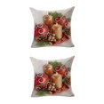 thumbnail image 2 of Moyic Funda de cojín de Navidad de 18 , funda de almohada, sofá cama cuadrado festivo, decoración del hogar, Navidad Type7 NO7, 2 of 6