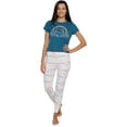 thumbnail image 1 of Disney Pyjama pour Femme, T-Shirt à Manches Courtes et Pantalon, Ensemble de Nuit pour Adulte, 1 of 3