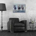 thumbnail image 3 of Epic Art 'Thunder Run' by Beth Forst, Acrylic Glass Wall Art, 24"x16", 3 of 3