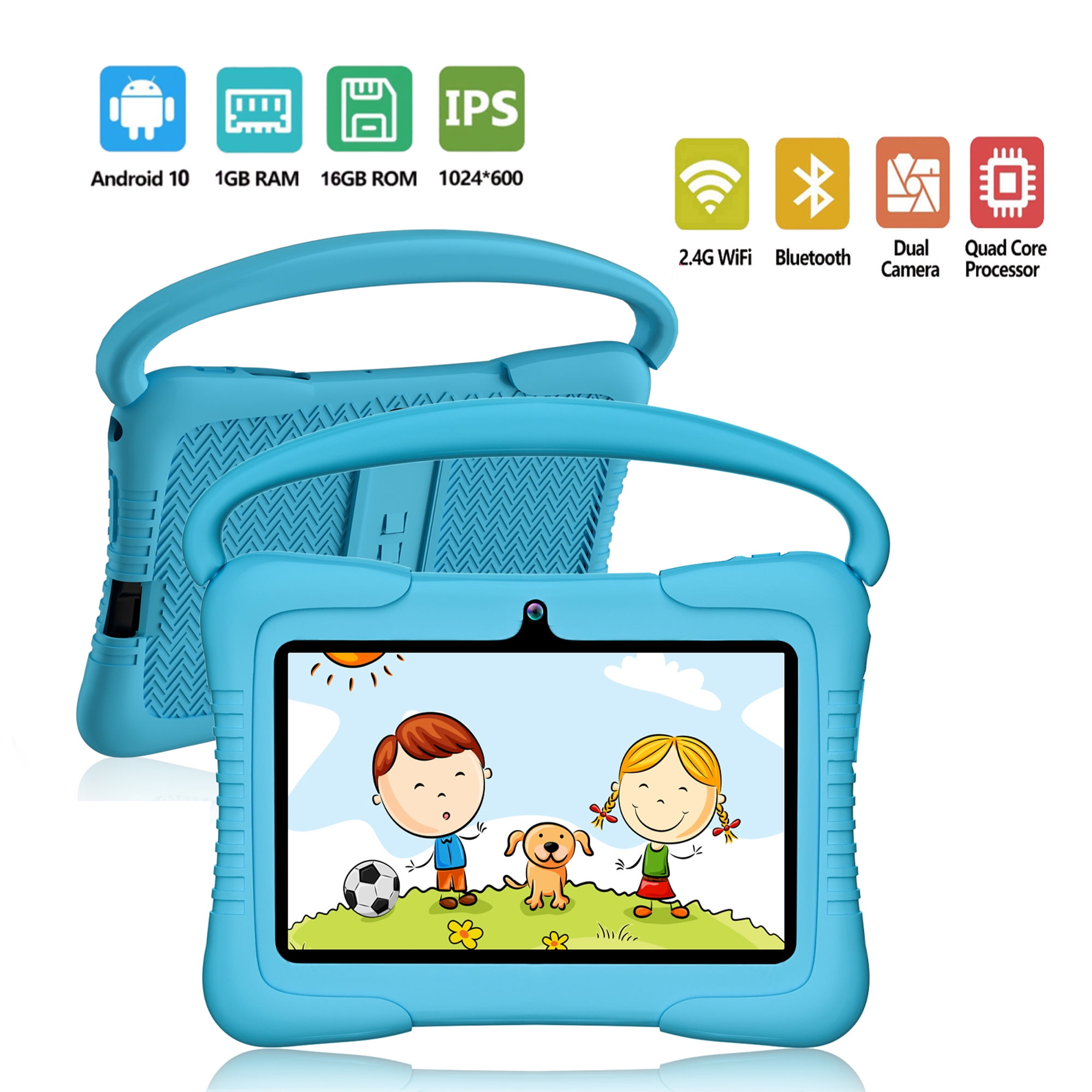 Antemper Kids Tablet for Toddlers,Kids 7 inch Tablets,16GB Wifi Dual