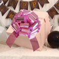 thumbnail image 3 of Lazo gigante impermeable Car Bow HQJAXJ de 20 pulgadas, color rosa metalizado, 3 of 5