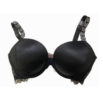 Victoria's Secret PINK Super Push-Up Bra - Black, Styles 36D 38C 38DD 40B 40C 40D 40DD (New With Tags)