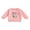 Pink, variant on Toddler Baby Halloween Outfit Boy Girl Ghost Sweatshirt Crewneck Pullover Sweater Long Sleeve Shirt Fall Clothes