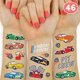 thumbnail image 1 of wonima02 Race Car Party Supplies Temporary Tattoos - 46 Foil Styles | Racecar Birthday, Pit Crew, Checkered Flags, Vroom, Wheels, 1 of 1