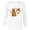 White, variant on Disney Princess Holiday Christmas Gingerbread Cinderella - Long Sleeve T-Shirt for Men - Customized-White