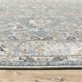 thumbnail image 3 of Oriental Weavers Maharaja Area Rug 070E1 Traditional Blue Faded Floral 6' 7" x 9' 6" Rectangle, 3 of 8