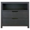 Karla Dubois Oslo 2 Drawer Combo Dresser- Slate