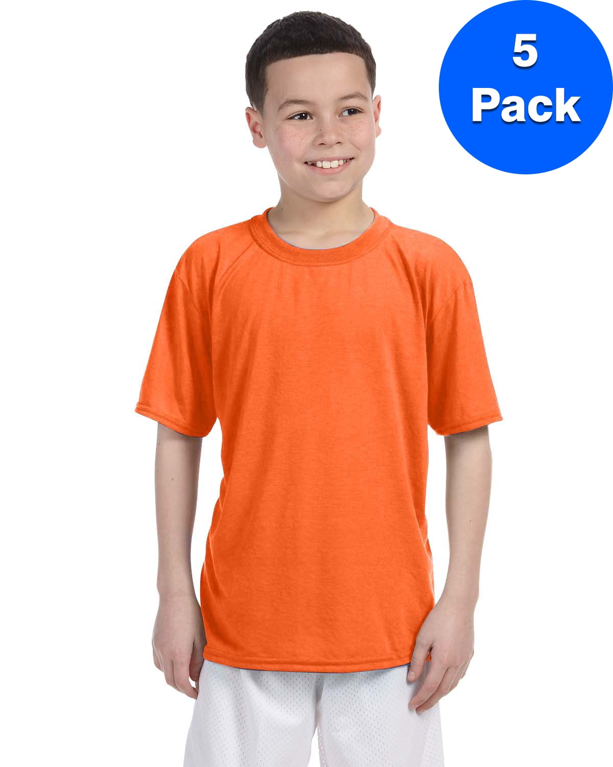 Boys Performance TShirt 5 Pack