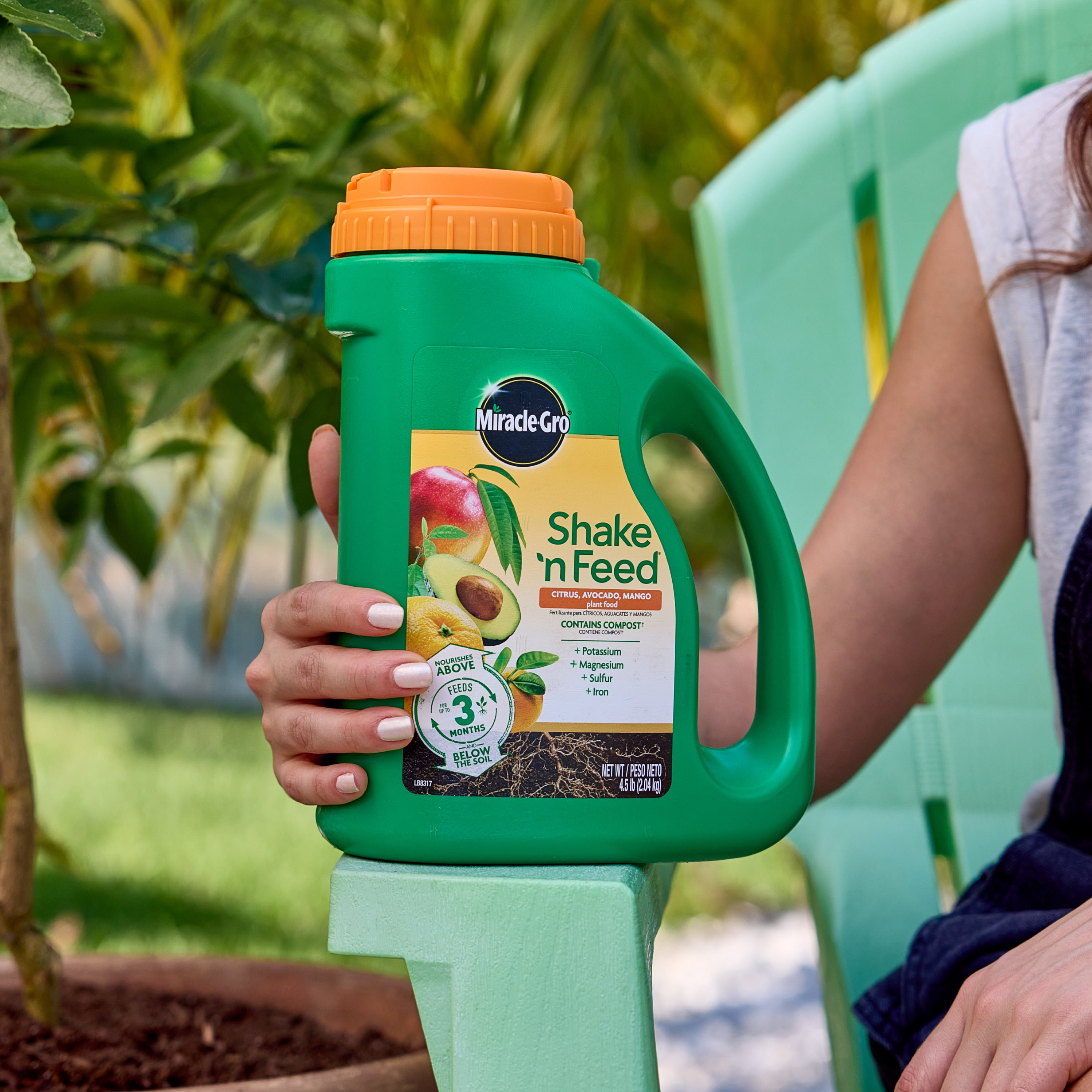 Miracle-Gro Shake 'n Feed for Citrus, Avocado & Mango, 3002710 , 4.5 Lb.