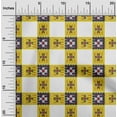 thumbnail image 1 of oneOone Polyester Lycra Fabric Check Ikat Print Fabric BTY 56 Inch Wide, 1 of 4
