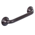 thumbnail image 3 of Decorative Shower Grab Bar-12" Oil Rubbed Bronze Bathroom Grab Bars for Seniors-Non-Slip Bathroom and Household Handicap Safety Bar, Bars for Elderly, Wall Handle Secure Grip & Home Care Accessories, 3 of 6