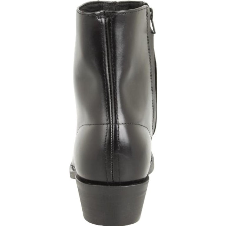 Laredo Western Boots Mens Leather Long Haul Zip Side Black  display picture 1