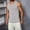 Gray, variant on Mens Compression Tank Top Qiggri Men's Solid Color Fashionable Leisure Fitness Sports Slim Tank Athletic Tank Top