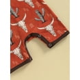 thumbnail image 7 of Coduop Newborn Baby Bodysuit Rompers,Short Sleeve Cow Print Footless Jumpsuit Playsuit, 7 of 7