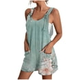thumbnail image 1 of Trajes de Mujer Casual, Verano Impreso Cremallera Correa de Camisola Traje Corto Hecho de 90% Poliéster 10% Spandex, Trajes Cortos para Mujeres, 1 of 5