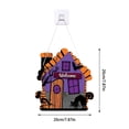 thumbnail image 3 of Halloween Pendant Festive Atmosphere Party Porch Hanging Wall Sticker Wooden Decorations, 3 of 6