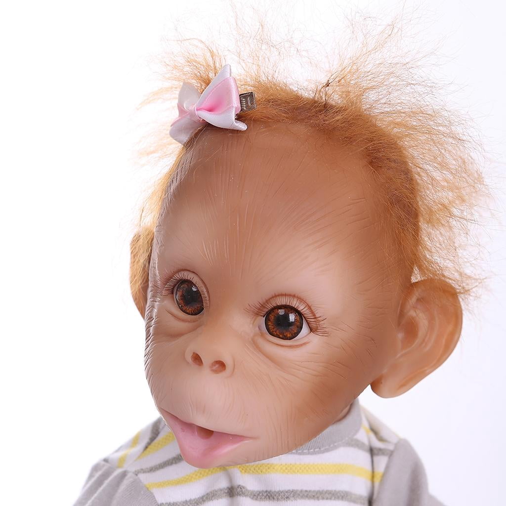 Realistic Monkey Doll 16-inches, Animal Soft