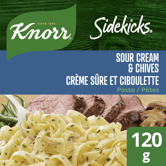 Knorr Sidekicks Sour Cream & Chives Pasta Side Dish, 120 g Side Dish