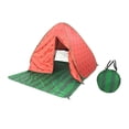 thumbnail image 1 of Tienda de campaña , tienda de campaña para la playa, UPF 50 de fácil instalación, refugio solar ligero a prueba de viento, rápida para , rojo L, 1 of 8