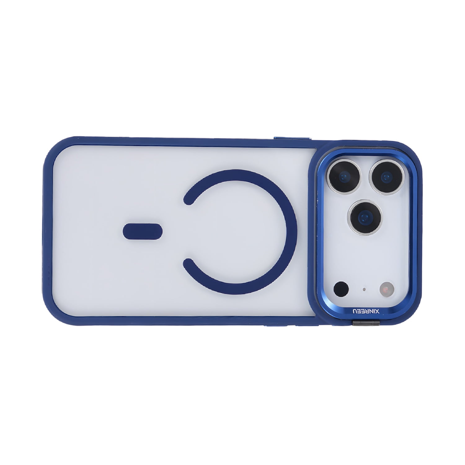 MagSafe Clear Case with Camera Stand for iPhone 17 Pro - Dark Blue