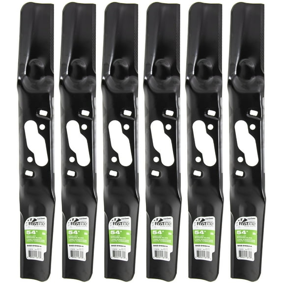 CUB CADET 942-01054-H High Lift FastAttach Blades 6-Pack 54" Enduro XT2-GX54
