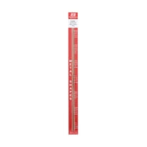 K&S Engineering Brass Metal Rods, 3/64in x 12in, 4/Pkg.