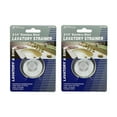 thumbnail image 1 of Aqua Plumb Lavatory Sink Strainer 2.25 in Stainless Steel Mesh Strainer, 2-Pack, 1 of 5