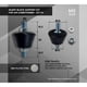 thumbnail image 3 of Amortiguadores para aires acondicionados y compresores, soportes aislantes antivibración con inserción rápida y buen aislamiento eléctrico, paquete de 4, 3 of 5