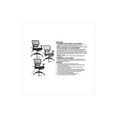 thumbnail image 3 of SPACE Seating Professional Black AirGrid® Back Managers Chair, 3 of 12