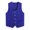 Blue, variant on Kids Boys Girls Volunteer Activity Waistcoat Button Up Waiter Bartender Uniform Vest Party Suit Red L/12