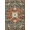 Green Brown, variant on Area Rugs for Living Room 6'x9', Yamaziot Washable Rug, Vintage Distressed Medallion Carpet with Rubber Backing, Non Slip Soft Floor Mat for Bedroom, Green Brown