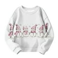 thumbnail image 4 of Lorytime Christmas Kids Sweatshirt for Boys Girl Snowman Fleece Shirt Crew Neck Long Sleeve Tops Soft Pullover 2-3Years, 4 of 4