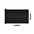 thumbnail image 4 of kurtrusly Balcony Shade Net Balcony Privacy Screen Cover Weather-Resistant Fence Windscreen for Outdoor Backyard Patio Black, 4 of 9