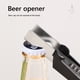 thumbnail image 5 of Abridor Tapas Botellas Ygjytge Utensilios ajustable acero inoxidable negro 2 Uds, 5 of 9