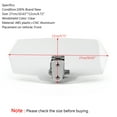 thumbnail image 2 of Universal Adjustable Windshield Extension Deflector For Honda Yamaha Clear, 2 of 9