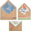 Sizzix Framelits Die Set 10PK Envelope Liners A2 & A7 Christmas by Katelyn Lizardi