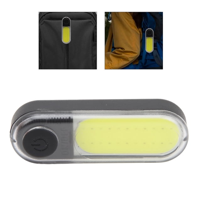 Clip On Flashlight, 300mAh Safety Lights Waterproof 5 Gear Mode for Hiking
