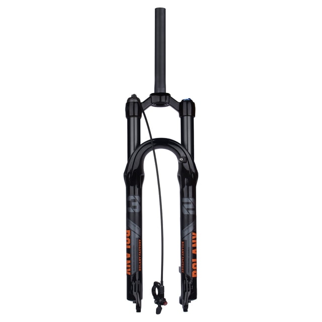 Professional Air Pressure Front Fork Made of Aluminum + Magnesium Alloy Suitable for 27.5/29 Inch Bikes with Shoulder Control Lock/Wire Control Lock Max For XC/AM 2.4in Tire