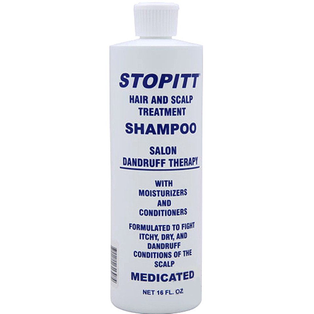 Stopitt Hair & Scalp Treatment Shampoo, 16 oz - Walmart.com - Walmart.com