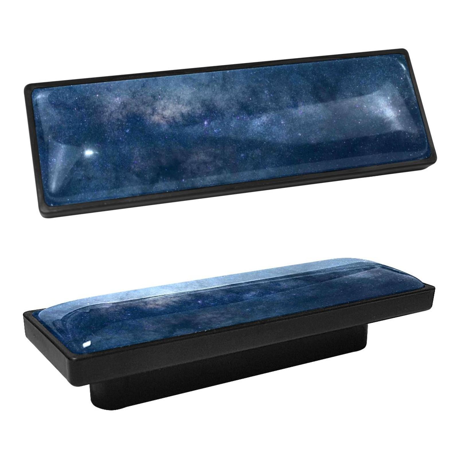 4 Pcs Rectangle Handle Cupboard Knob Drawer Pulls Handle