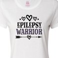 thumbnail image 4 of Inktastic Epilepsy Warrior Awareness Support Women's T-Shirt, 4 of 5
