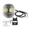 thumbnail image 2 of Lunxisen 1 Pcs Helmet Light, Motorcycle Fog Light, Waterproof White Yellow Dual Color LED Auxiliary Driving Lights for Night Riding, with Mounting Accessories, 2 of 9