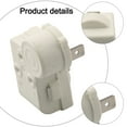 thumbnail image 4 of Chendee 1Pcs Ptc Starter Relay For Refrigerator Compressor Overload Protector Relay,2Pin, 4 of 8