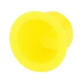 thumbnail image 4 of Milisten 100pcs Ink Caps Disposable Plastic Ink Cups Permanent Eyelash Makeup Eyebrow Tattooing Pigment Container Size M (Yellow), 4 of 5