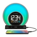 La Crosse Technology 6.81 x 2.69 Digital Sunrise & Sunset Alarm Clock