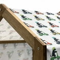 thumbnail image 5 of Scottie Dog Pet House, Funny Animal Pattern with Funky Scottish Terrier Riding an Retro Scooter, Outdoor & Indoor Portable Dog Kennel with Pillow and Cover, 5 Sizes, Multicolor, by Ambesonne, 5 of 5