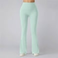 thumbnail image 5 of Stretch Pants for Women High Waisted Workout Yoga Pants Casual Bootcut Yoga Pants Leggings Women for Workout Running Athletic Activewear, 5 of 7